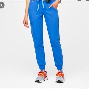 Figs Capri Blue Zamora joggers size small